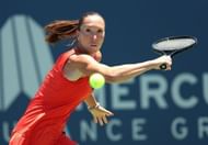 Serbia's Jelena Jankovic had played in her first final last month in Birmingham since Cincinnati last summer